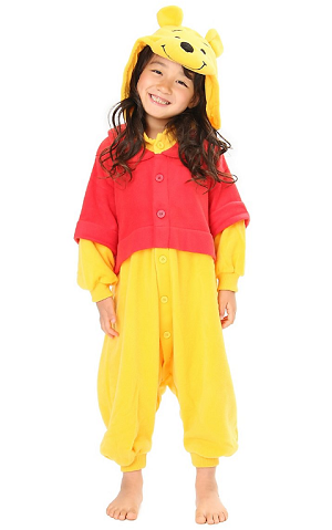 Winnie Pooh Kigurumi Kinder